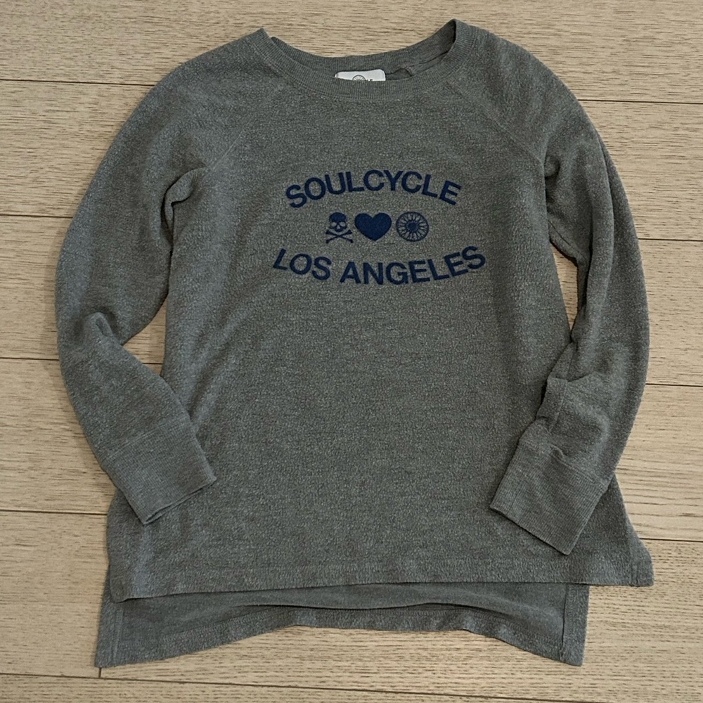 SoulCycle Los Angeles Sweatshirt Gray Women’s Small